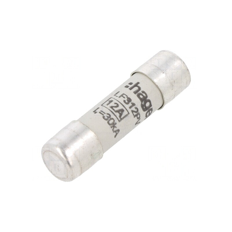 Siguranță gPV Întârziere 12A 1kVDC 10x38mm | Electronic-mag.ro | Componente Electronice Siguranță gPV Întârziere 12A 1kVDC 10x38mm | Electronic-mag.ro | Componente Electronice
