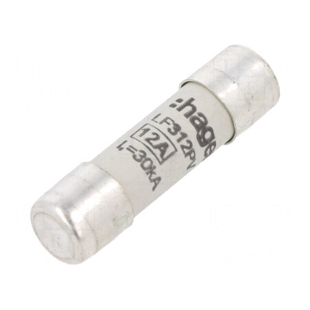 Siguranță gPV Întârziere 12A 1kVDC 10x38mm | Electronic-mag.ro | Componente Electronice