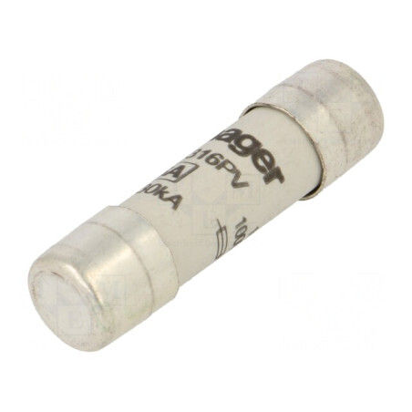 Siguranță gPV Întârziere 16A 1kVDC 10x38mm | Electronic-mag.ro | Componente Electronice