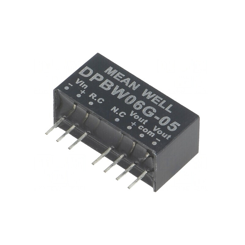 Convertor DC/DC 6W 18-75V la 5V/-5V SIP8 | Electronic-mag.ro | Componente Electronice