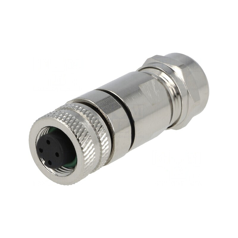 Mufă M12 4 PIN mamă pe cablu IP65 | Electronic-mag.ro | Componente Electronice Mufă M12 4 PIN mamă pe cablu IP65 | Electronic-mag.ro | Componente Electronice