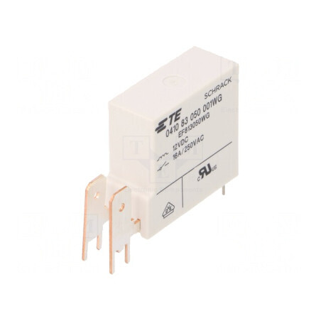 Releu Electromagnetic SPST-NO 12VDC 16A | Electronic-mag.ro | Componente Electronice