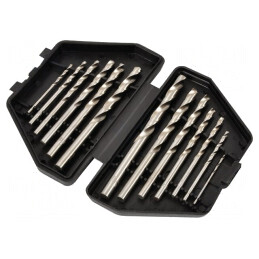 Set Burghie Metal HSS în Cutie Plastic | Electronic-mag.ro | Componente Electronice