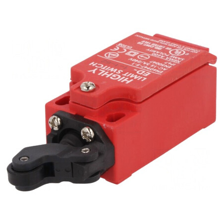 Limitator Cursă Manetă 20mm cu Rola Plastic 12mm 5A | Electronic-mag.ro | Componente Electronice