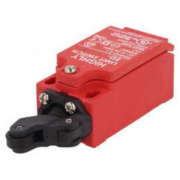 Limitator Cursă Manetă 20mm cu Rola Plastic 12mm 5A | Electronic-mag.ro | Componente Electronice