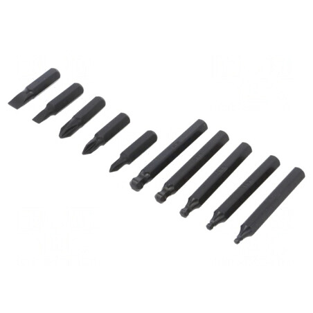 Set Capete Șurubelniță Sferic Phillips și Plată - 10 Buc. | Electronic-mag.ro | Componente Electronice