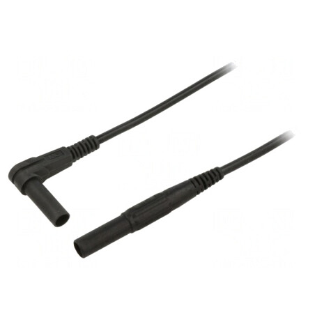 Cablu de măsurare 1kV 2m negru | Electronic-mag.ro | Componente Electronice