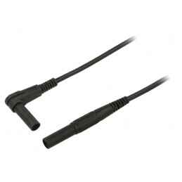 Cablu de măsurare 1kV 2m negru | Electronic-mag.ro | Componente Electronice