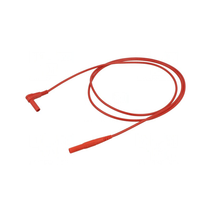 Cablu de Măsurare Izolat 1kV 2m Roșu | Electronic-mag.ro | Componente Electronice