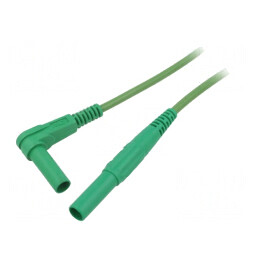 Cablu măsurare verde 19A 1kV 2m | Electronic-mag.ro | Componente Electronice