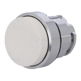 Comutator de Apăsare 22mm Alb Stabil | Electronic-mag.ro | Componente Electronice