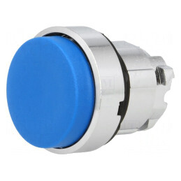 Comutator apăsare 22mm albastru | Electronic-mag.ro | Componente Electronice