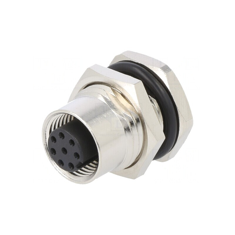 Soclu M12 PIN: 8 mamă DeviceNet CANopen THT IPX7 125V | Electronic-mag.ro | Componente Electronice Soclu M12 PIN: 8 mamă DeviceNet CANopen THT IPX7 125V | Electronic-mag.ro | Componente Electronice