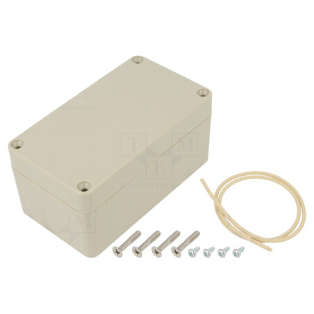 Carcasă Universală ABS Bej IP65 65mm x 115mm x 55mm | Electronic-mag.ro | Componente Electronice
