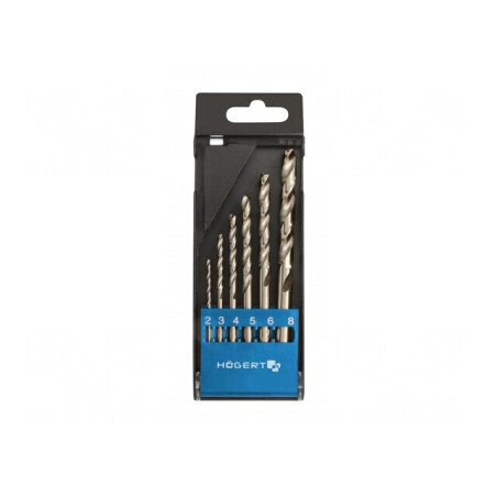 Set Burghie Metal Oțel M2 Ø 2-8mm | Electronic-mag.ro | Componente Electronice