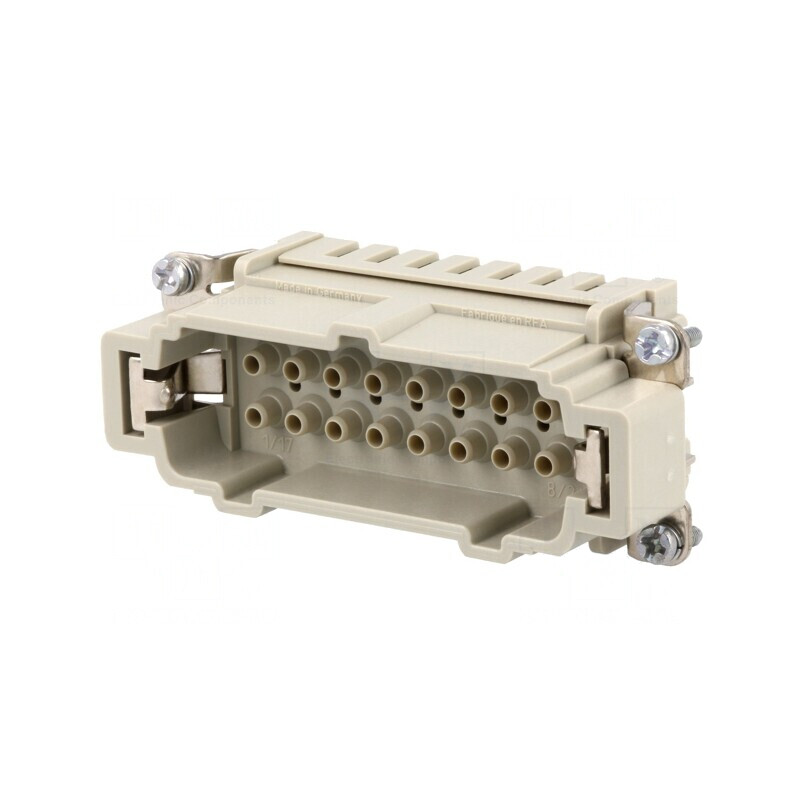 Conector HDC inserturi contact tată Han E 16PE | Electronic-mag.ro | Componente Electronice