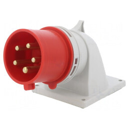 Conector Alimentare AC Trifazat 32A 400VAC IP44 | Electronic-mag.ro | Componente Electronice