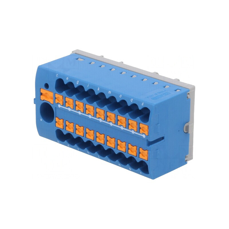 Bloc de Distribuție 2.5mm2 6mm2 1 PTFIX | Electronic-mag.ro | Componente Electronice