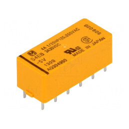 Releu electromagnetic 4PST 5VDC 4A S4EB-5V | Electronic-mag.ro | Componente Electronice