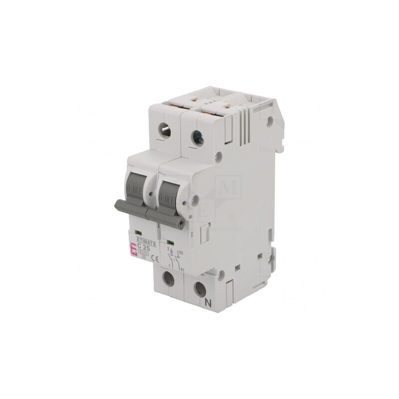 Întrerupător Supracurent 25A 1P 230/400V | Electronic-mag.ro | Componente Electronice