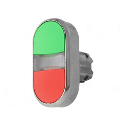 Comutator Dublu 22mm Roșu/Verde fără IP67 | Electronic-mag.ro | Componente Electronice