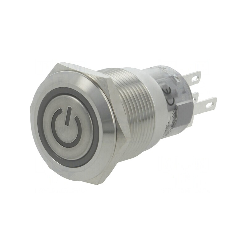 Comutator Anti-Vandalism 2 Poz SPDT 0,5A 220VAC 1A 24VDC | Electronic-mag.ro | Componente Electronice