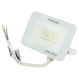 Proiector LED 20W Alb Rece 6500K 120° | Electronic-mag.ro | Componente Electronice