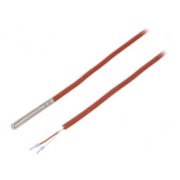 Senzor Temperatură Pt1000 1kΩ Ø6x50mm | Electronic-mag.ro | Componente Electronice