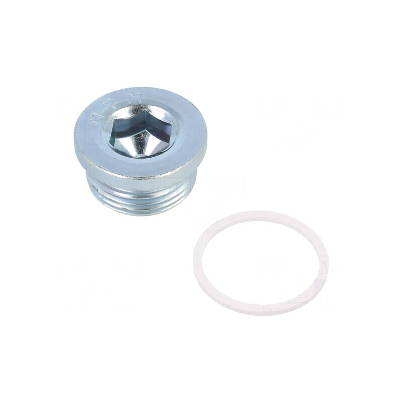 Obturator oţel zincat G 1 cu garnitură PVC | Electronic-mag.ro | Componente Electronice