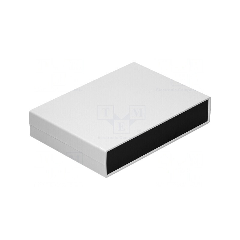 Carcasă ABS Gri Deschis IP54 cu Panou 245x175x50mm | Electronic-mag.ro | Componente Electronice