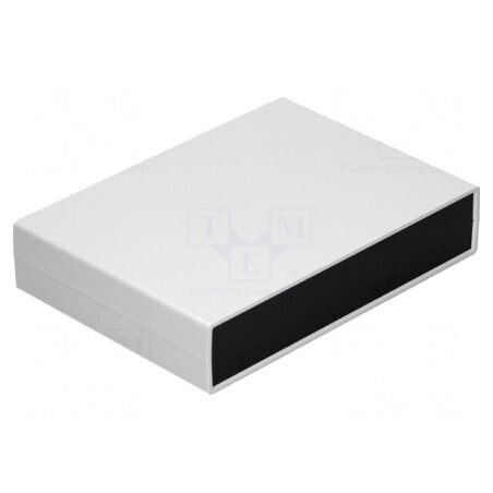 Carcasă ABS Gri Deschis IP54 cu Panou 245x175x50mm | Electronic-mag.ro | Componente Electronice