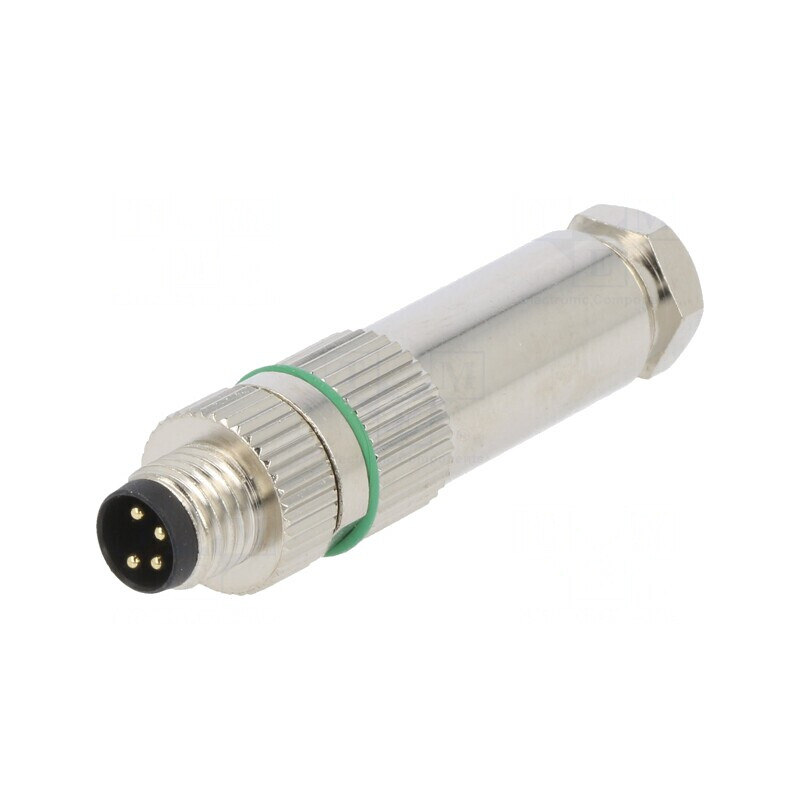 Conector M8 Tată 4 Pin Drept pe Cablu 30V IP65/IP67 | Electronic-mag.ro | Componente Electronice