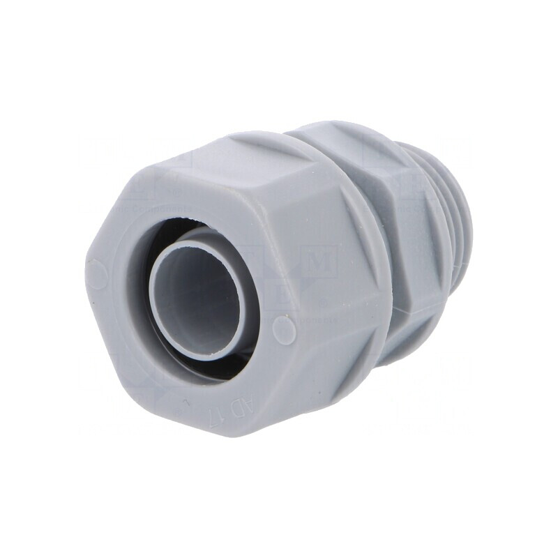 Conectori Finali Drepți PG Polipropilenă IP54 | Electronic-mag.ro | Componente Electronice