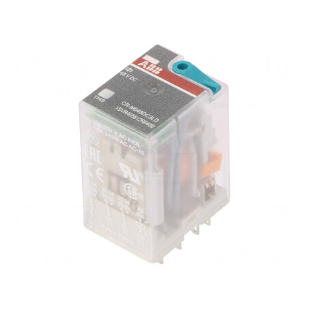 Releu Electromagnetic 3PDT 48VDC 10A | Electronic-mag.ro | Componente Electronice