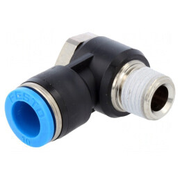 Racord push-in 90° QS 10mm 6bar | Electronic-mag.ro | Componente Electronice