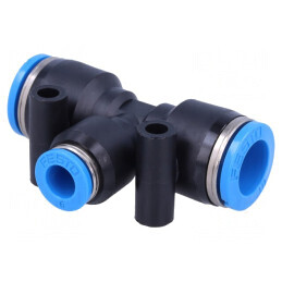 Racord Push-In T Ramificație 0.95-6bar PBT | Electronic-mag.ro | Componente Electronice