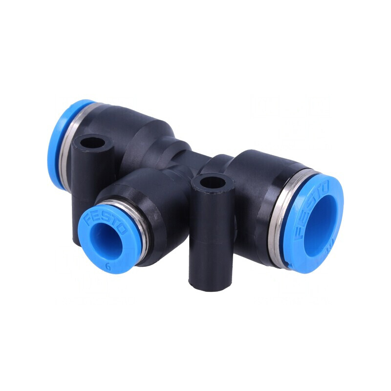 Racord Push-In T Ramificație 0.95-6bar PBT | Electronic-mag.ro | Componente Electronice
