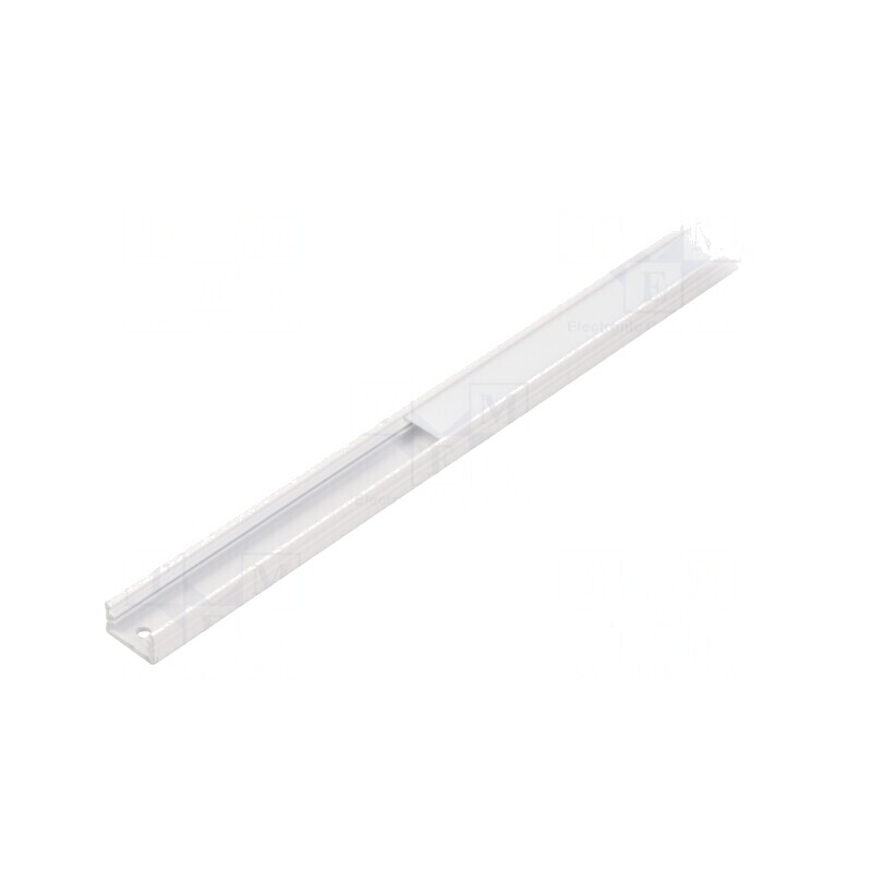 Profil Aluminiu LED Slim Alb Lăptos 1m | Electronic-mag.ro | Componente Electronice Profil Aluminiu LED Slim Alb Lăptos 1m | Electronic-mag.ro | Componente Electronice