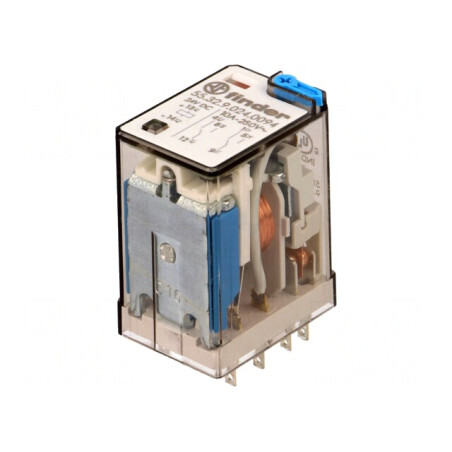 Releu electromagnetic 24VDC 10A 250VAC | Electronic-mag.ro | Componente Electronice