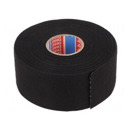 Bandă Textilă Neagră 50mm x 25m pentru Automotive 105°C | Electronic-mag.ro | Componente Electronice