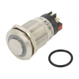 Comutator anti-vandalism IP65 SPDT 3A/220VAC 5A/24VDC | Electronic-mag.ro | Componente Electronice
