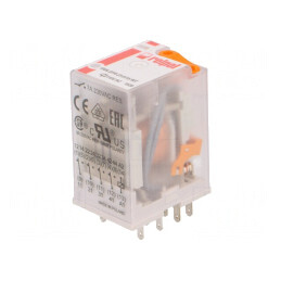 Releu Electromagnetic 4PDT 115VAC 6A | Electronic-mag.ro | Componente Electronice