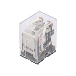 Releu electromagnetic DPDT 230VAC 10A | Electronic-mag.ro | Componente Electronice