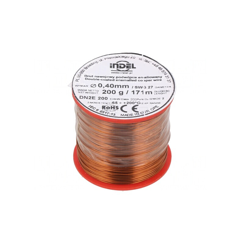 Sârmă Dublu Emailată 0,4mm 0,2kg Cu | Electronic-mag.ro | Componente Electronice Sârmă Dublu Emailată 0,4mm 0,2kg Cu | Electronic-mag.ro | Componente Electronice