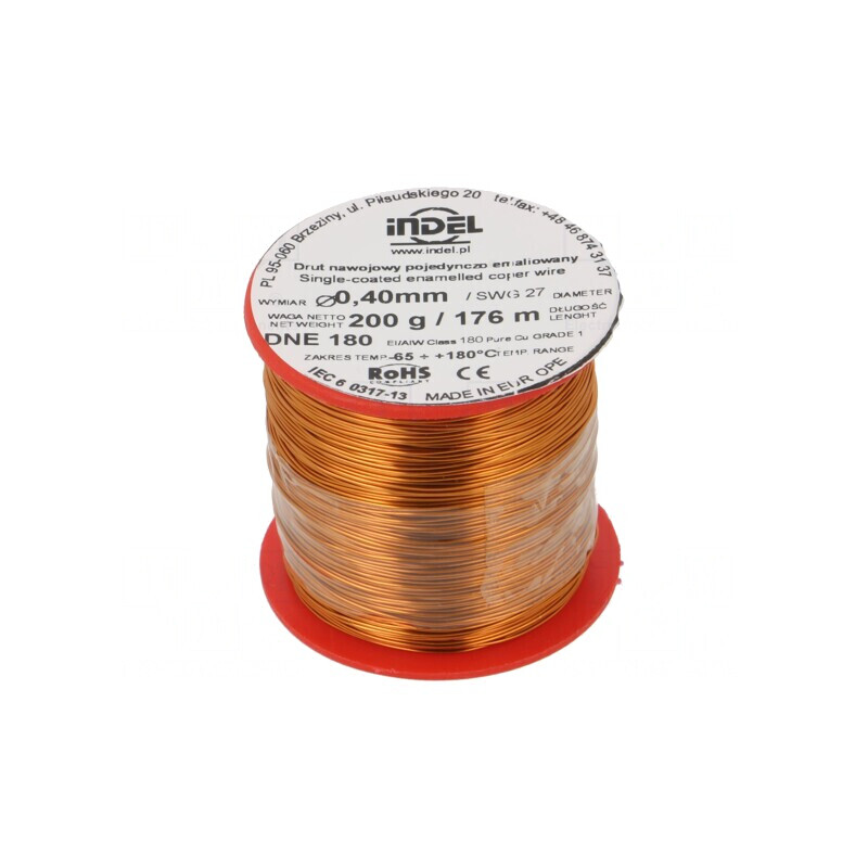 Sârmă Emailată Cupru 0,4mm 0,2kg | Electronic-mag.ro | Componente Electronice Sârmă Emailată Cupru 0,4mm 0,2kg | Electronic-mag.ro | Componente Electronice