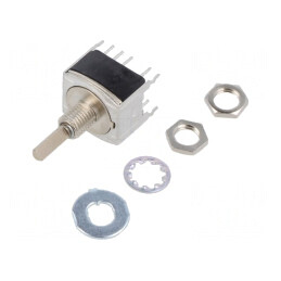 Comutator Rotativ Poz 3 0.1A 28V AC/DC | Electronic-mag.ro | Componente Electronice