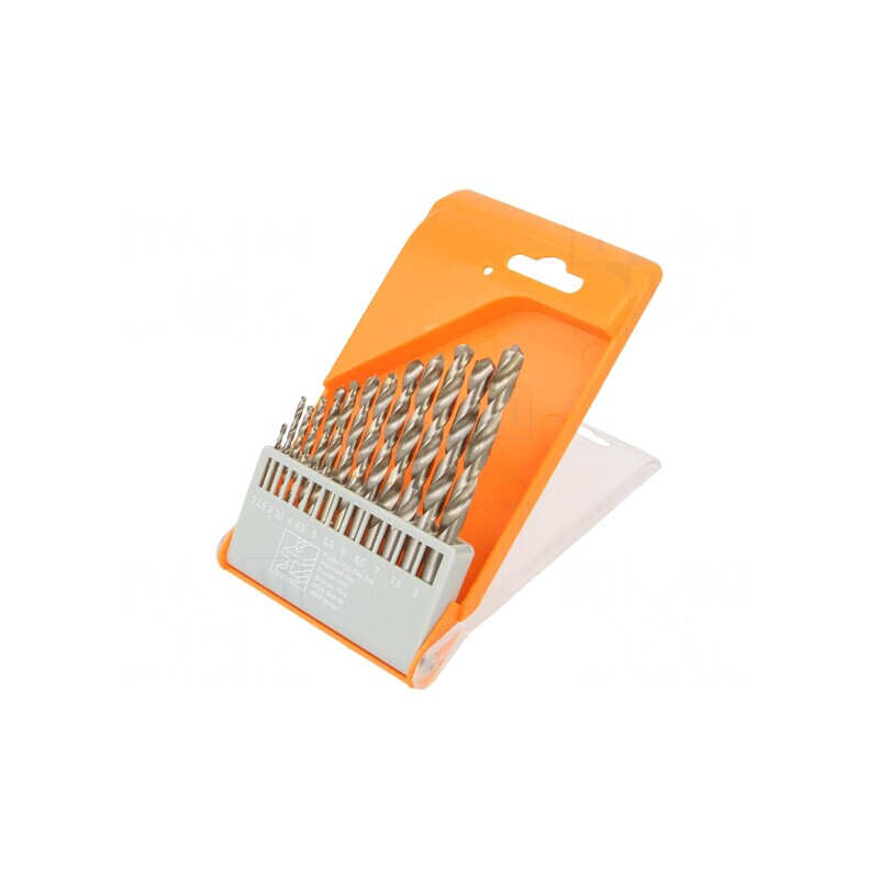 Set Burghie Metal Oțel Rapid HSS 13 Buc. | Electronic-mag.ro | Componente Electronice Set Burghie Metal Oțel Rapid HSS 13 Buc. | Electronic-mag.ro | Componente Electronice