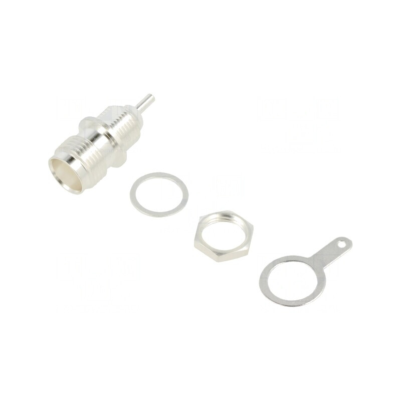 Conector TNC Argintat 50 Ohm | Electronic-mag.ro | Componente Electronice