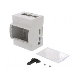 Carcasă pentru calculator ODROID C4 ABS policarbonat gri | Electronic-mag.ro | Componente Electronice