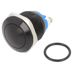 Comutator Anti-Vandalism Ø19mm IP65 2A/36VDC | Electronic-mag.ro | Componente Electronice